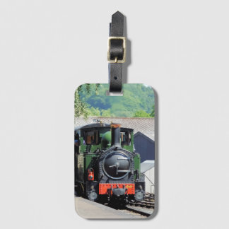 STEAM TRAIN LUGGAGE TAG