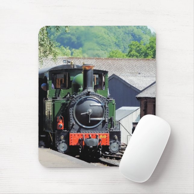 STEAM TRAIN   MOUSE MAT (With Mouse)