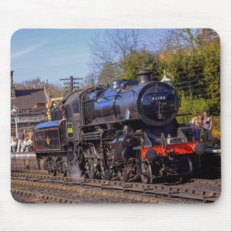 Steam Train Mouse Pad