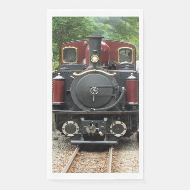STEAM TRAIN NAPKIN (Front)
