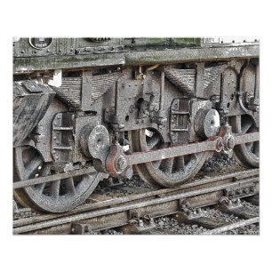 STEAM TRAIN   PHOTO PRINT
