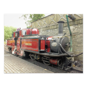 STEAM TRAIN PHOTO PRINT