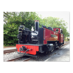 STEAM TRAIN PHOTO PRINT
