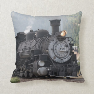 Steam Train Pillow