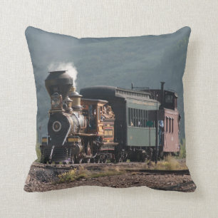 Steam Train Pillow