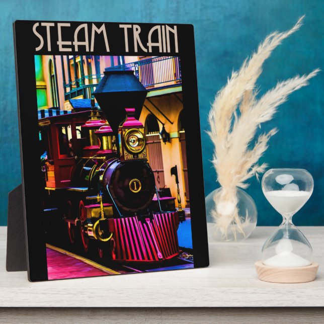 Steam Train Plaque (Side)