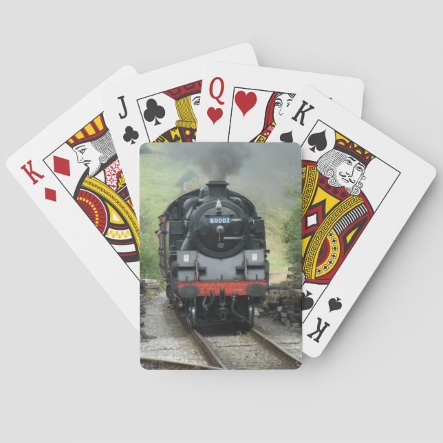Steam Train Playing Cards (Back)