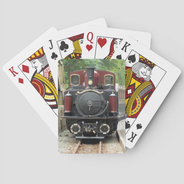 STEAM TRAIN PLAYING CARDS (Back)