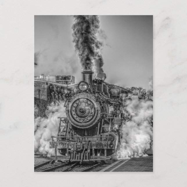 Steam Train Postcard (Front)