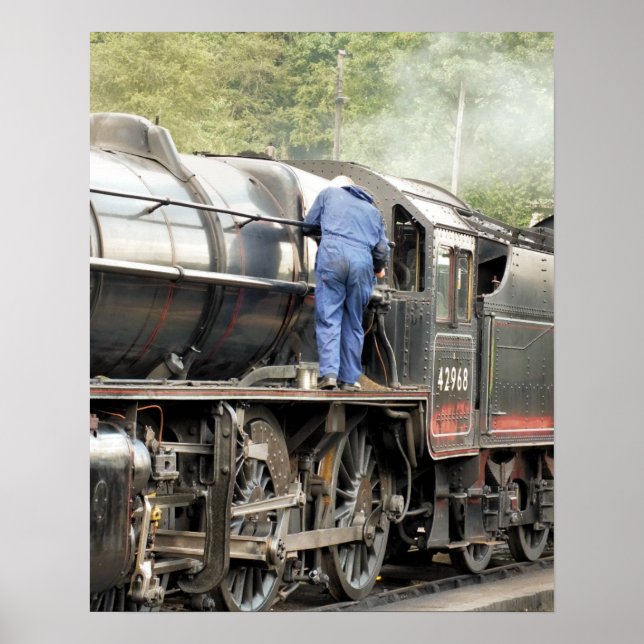 STEAM TRAIN POSTER (Front)