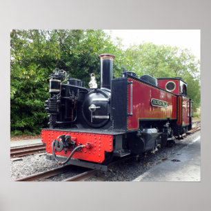 STEAM TRAIN   POSTER