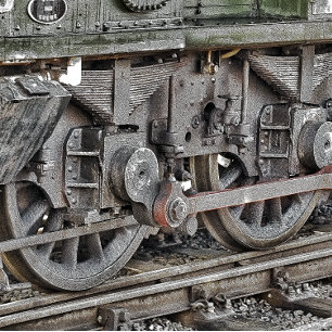 STEAM TRAIN  POSTER