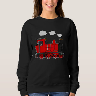 Steam Train, Railroad Enthusiasts, Model Railway ( Sweatshirt
