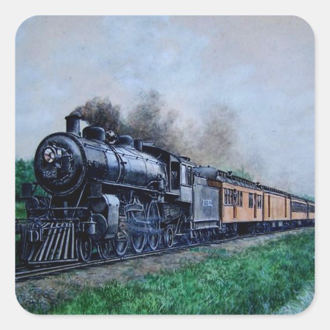 Steam Train Stickers (Front)