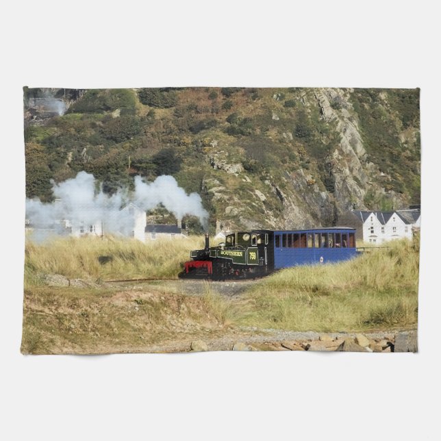 STEAM TRAIN TEA TOWEL (Horizontal)