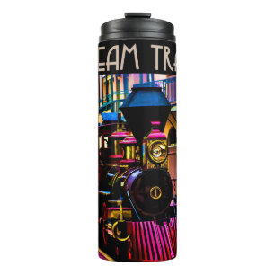 Steam Train Thermal Tumbler