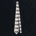 STEAM TRAIN TIE<br><div class="desc">Wales, the land of the little steam trains. These little Welsh steam trains were mainly used originally for hauling slate from the quarries. A digital oil painting.</div>