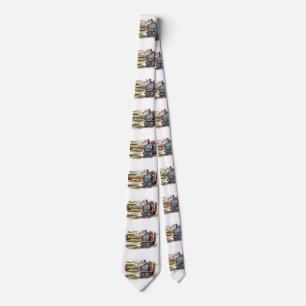 STEAM TRAIN TIE