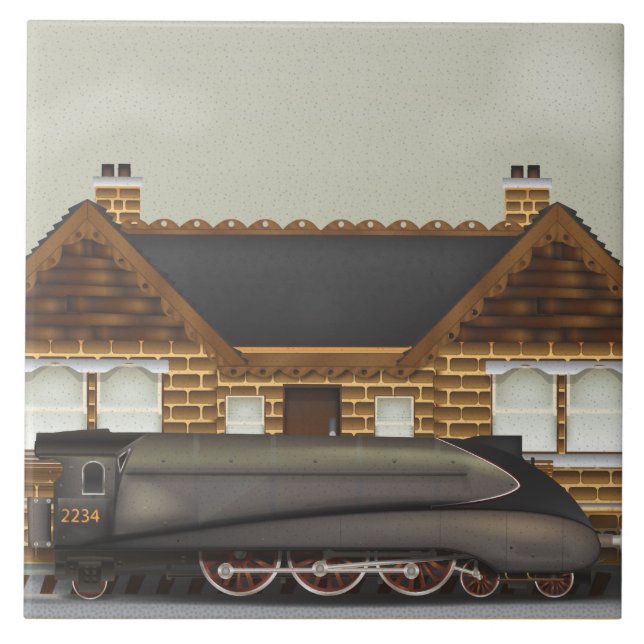 Steam Train Tile (Front)