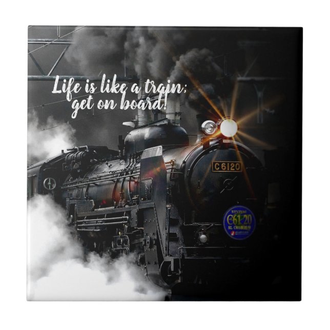 Steam Train Tile (Front)