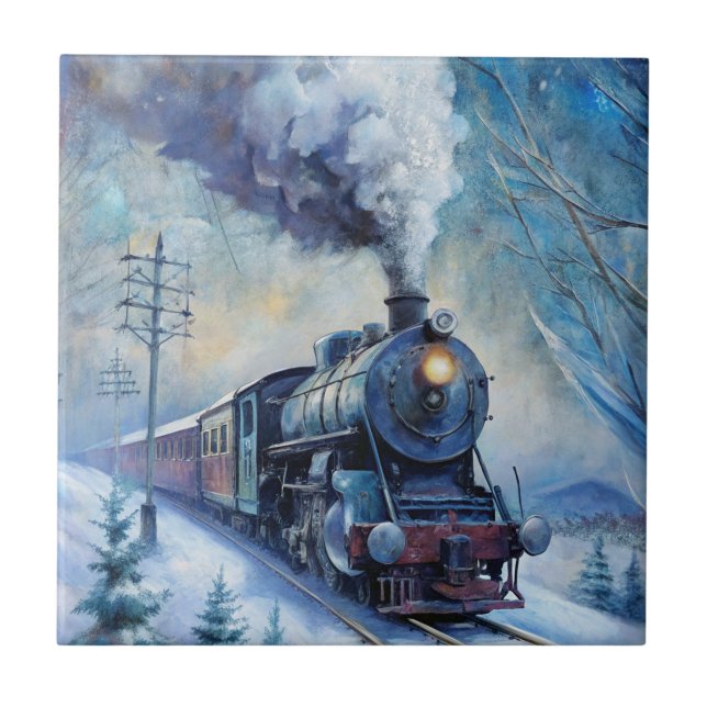 Steam Train Tile (Front)