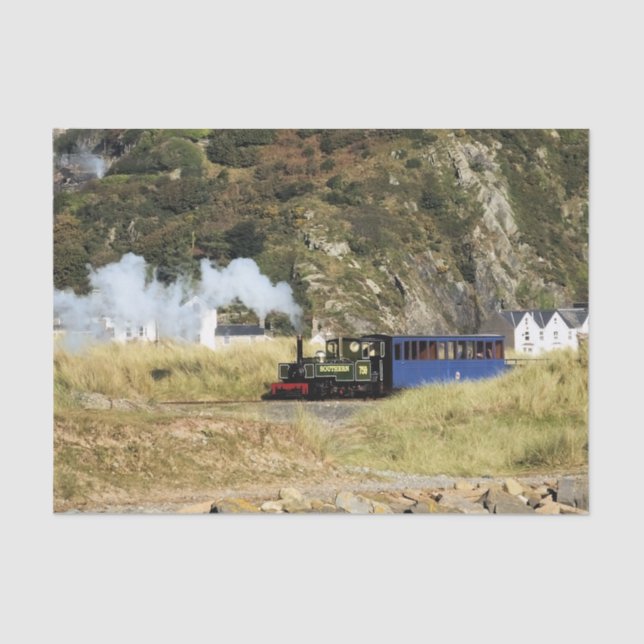 STEAM TRAIN TISSUE PAPER (Front)