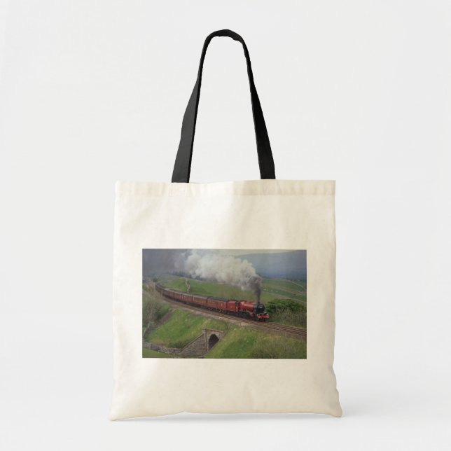 Steam train tote bag (Front)