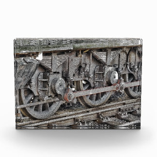 STEAM TRAIN WHEELS   PHOTO BLOCK