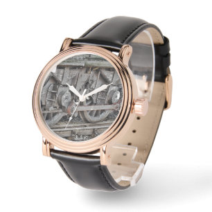 STEAM TRAIN WHEELS   WATCH