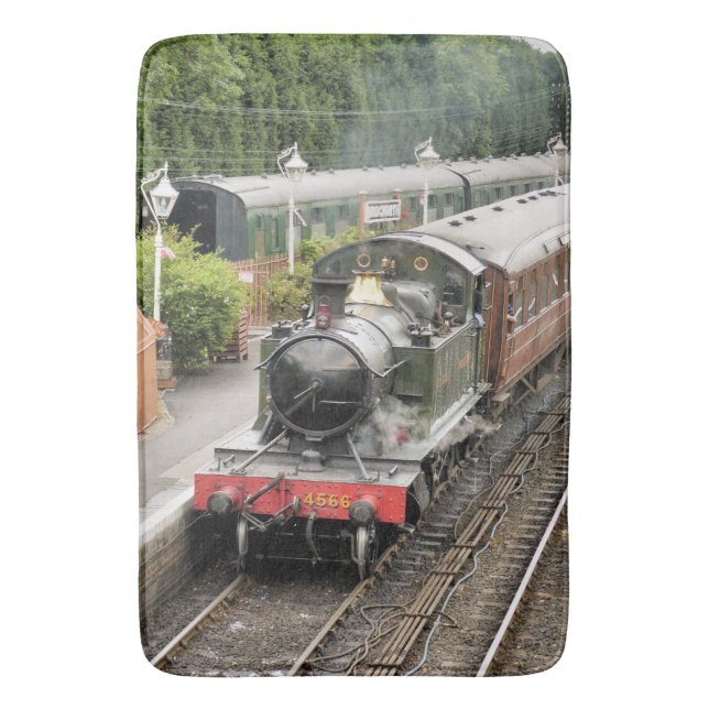 STEAM TRAINS BATH MAT (Front Vertical)