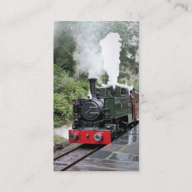 STEAM TRAINS BUSINESS CARD (Front)