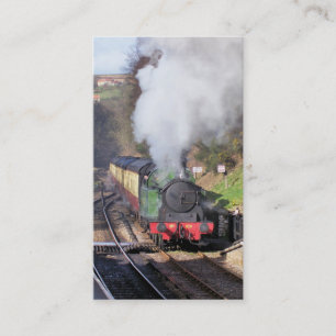 STEAM TRAINS BUSINESS CARD