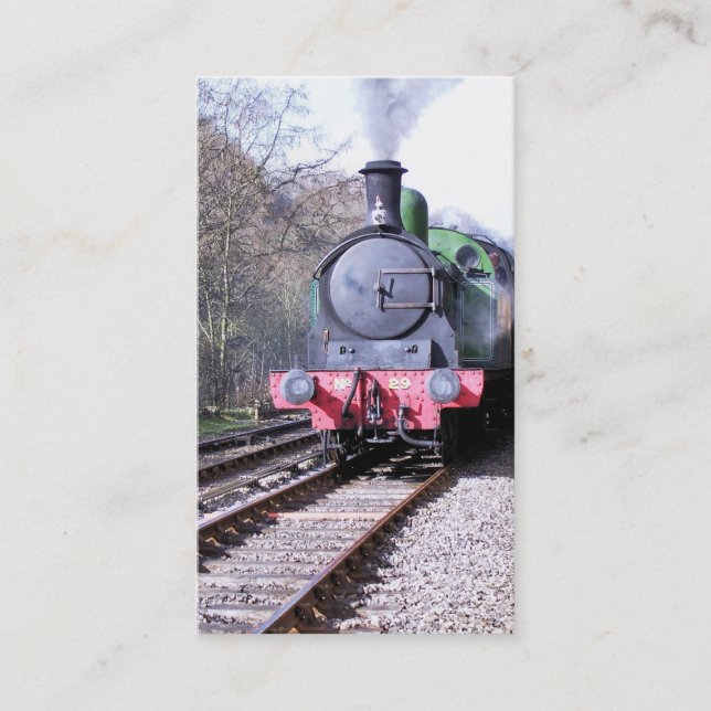 STEAM TRAINS BUSINESS CARD (Front)