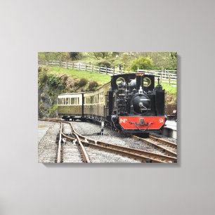 STEAM TRAINS CANVAS PRINT