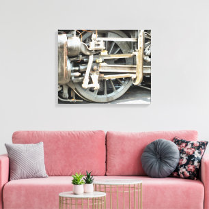 STEAM TRAINS CANVAS PRINT