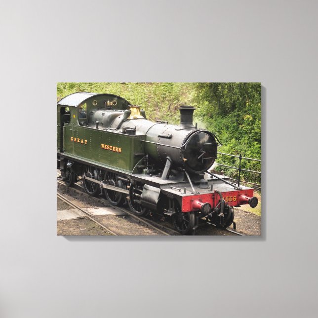 STEAM TRAINS CANVAS PRINT (Front)
