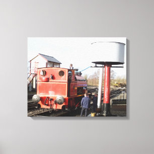 STEAM TRAINS CANVAS PRINT