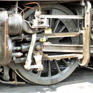 STEAM TRAINS CANVAS PRINT