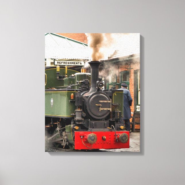 STEAM TRAINS CANVAS PRINT (Front)