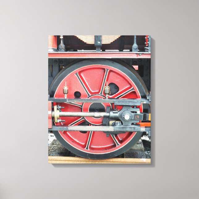 STEAM TRAINS CANVAS PRINT (Front)