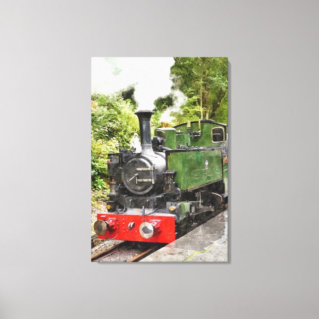 STEAM TRAINS CANVAS PRINT (Front)