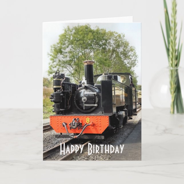STEAM TRAINS CARD (Front)
