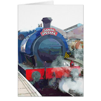STEAM TRAINS CARD