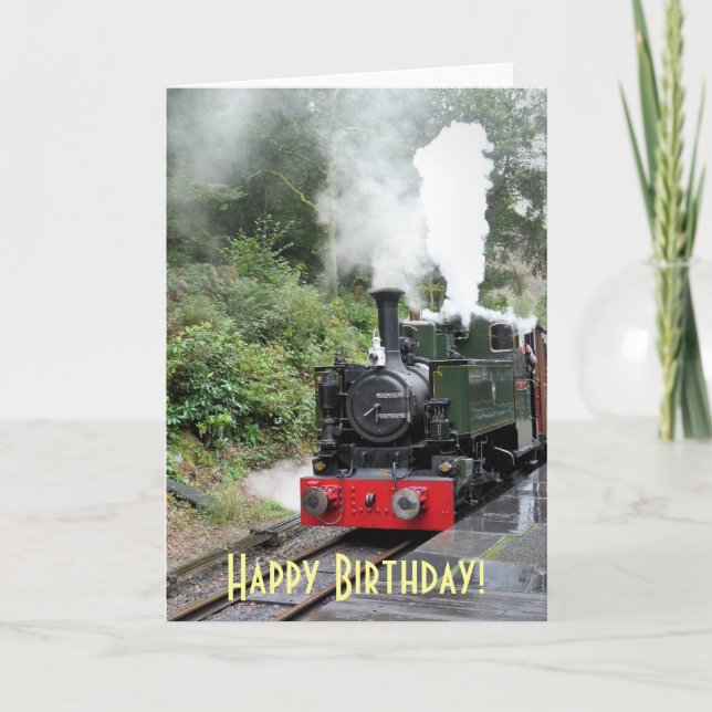 STEAM TRAINS CARD (Front)