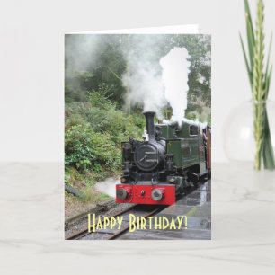 STEAM TRAINS CARD