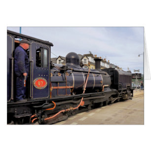 STEAM TRAINS CARD