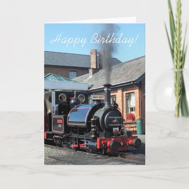 STEAM TRAINS CARD (Front)