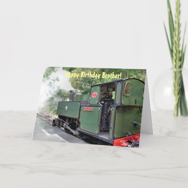 STEAM TRAINS CARD (Front)