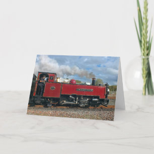STEAM TRAINS CARD
