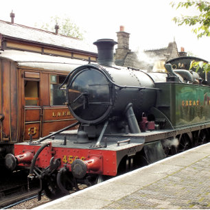 STEAM TRAINS Card